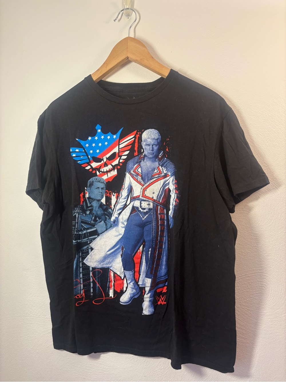 WWE American Nightmare Cody Rhodes T-Shirt Size Large